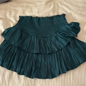 lily rain ruffle skirt